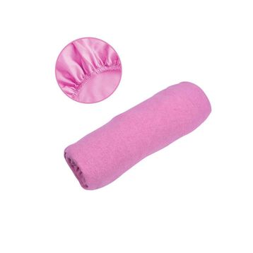 Pembe 100x200 cm Tek Kişilik Penye Çarşaf