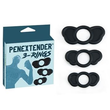 Penextender 3 Rings 3´lü Penis Halka Seti