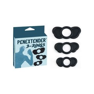 Penextender 3 Rings 3´lü Penis Halka Seti