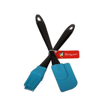 Penguen 2'li Spatula ve Yumurta Fırçası