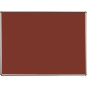 Penguen Alüminyum Çerçeve Duvara Monte Bordo Kumaşlı 60x90 cm Pano
