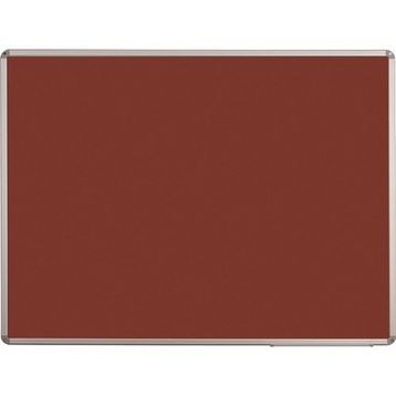 Penguen Alüminyum Çerçeve Duvara Monte Bordo Kumaşlı 90x200 cm Pano