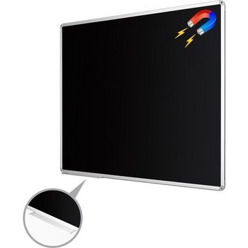 Penguen LYT200-S 30x45 cm Alüminyum Çerçeve Duvara Monte Manyetik Kara Tahta