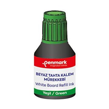 Penmark 30 ml Yeşil Renk Tahta Kalemi Mürekkebi