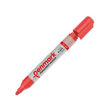 Penmark HS-405-03 Permanent Yuvarlak Uç Kırmızı Markör Koli Kalemi