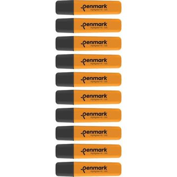 Penmark Neon Turuncu Renk 10 Adet Fosforlu Kalem