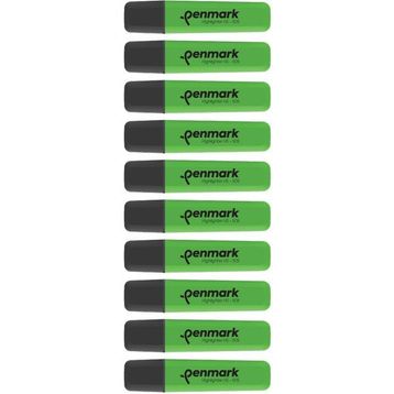 Penmark Neon Yeşil Renk 10 Adet Fosforlu Kalem