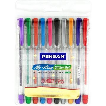 Pensan 10 Renk Simli Kalem