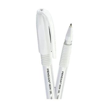 Pensan 2801 Beyaz Jely Neon Jel Kalem