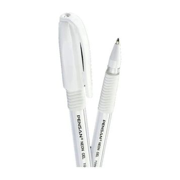 Pensan 2801 Beyaz Jely Neon Jel Kalem