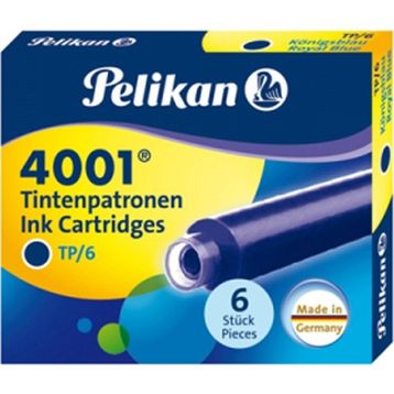 Pensan 4001 Küçük Royal Siyah 6'lı Dolma Kalem Kartuşu
