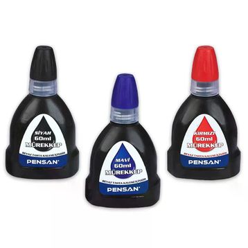 Pensan 4007 60 ml Mavi Tahta Kalem Mürekkebi