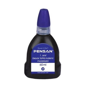 Pensan 4007 60 ml Mavi Tahta Kalem Mürekkebi