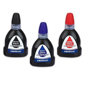 Pensan 60 ml Kırmızı Beyaz Tahta Kalemi Mürekkebi