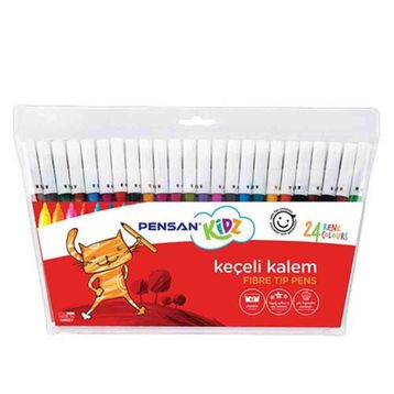 Pensan Kidz 24 Renk Keçeli Kalem