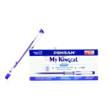 Pensan My King Jel 0.5 mm Uç Mavi Tükenmez Kalem