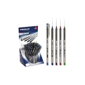 Pensan My Tech Siyah 1.00 mm 60'lı Tükenmez Kalem