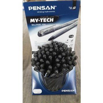Pensan My Tech Siyah 1.00 mm 60'lı Tükenmez Kalem