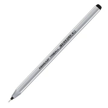 Pensan Triball 1.0 mm Bilye Uç Siyah Tükenmez Kalem