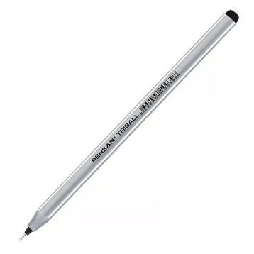 Pensan Triball 1.0 mm Bilye Uç Siyah Tükenmez Kalem