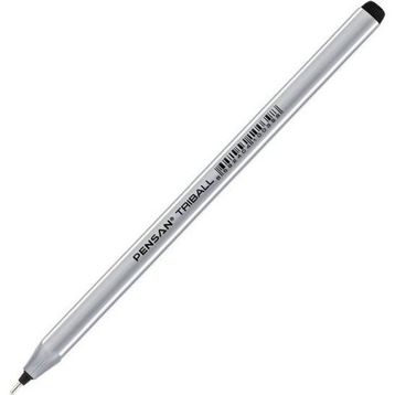 Pensan Triball 1.0 mm Bilye Uç Siyah Tükenmez Kalem