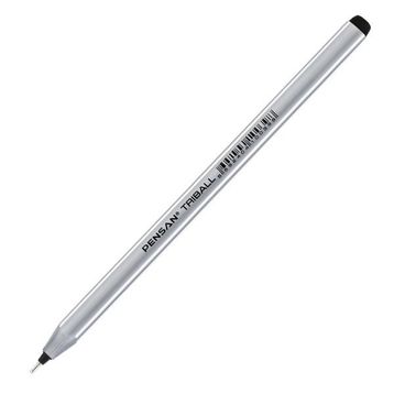 Pensan Triball 1.0 mm Bilye Uç Siyah Tükenmez Kalem