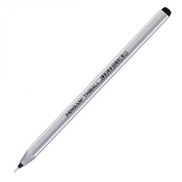 Pensan Triball 1.0 mm Bilye Uç Siyah Tükenmez Kalem