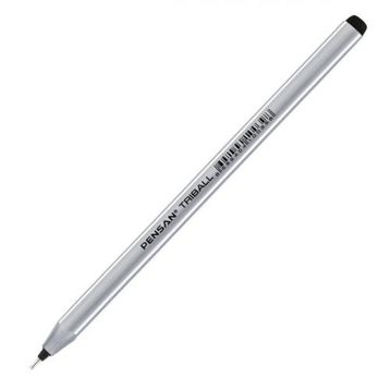 Pensan Triball 1.0 mm Bilye Uç Siyah Tükenmez Kalem