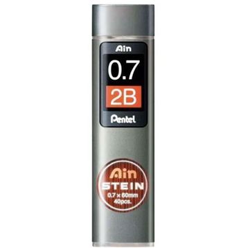 Pentel 0,7 mm 2B 40 Adet Ain Stein Hi-Polymer Uç