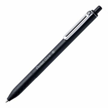 Pentel İzee BX470 Siyah Tükenmez Kalem