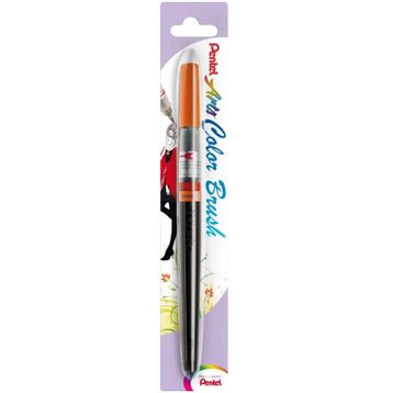 Pentel Turuncu XGFL-10 Arts Colour Brush Fırça Uçlu Boya Kalemi