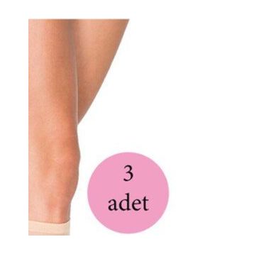 Penti 3 Adet Açık Ten Süper İnce 15 den Mat Pantolon Çorabı