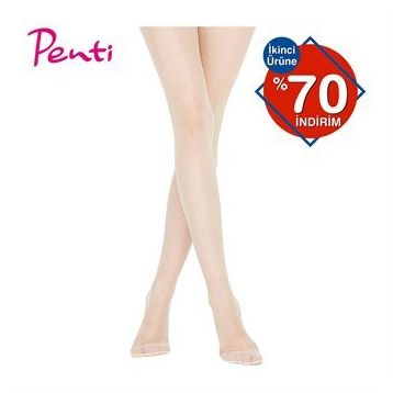 Penti 51/Açık Ten Beden.4 Fit15 Külotlu Çorap