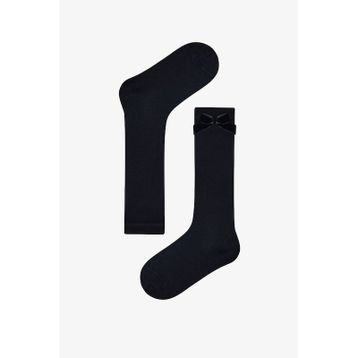 Penti Black Ribbon Siyah Kız Çocuk Pantolon Çorabı