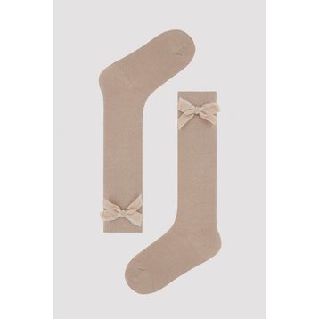 Penti Brown Ribbon Ten Kız Çocuk Pantolon Çorabı
