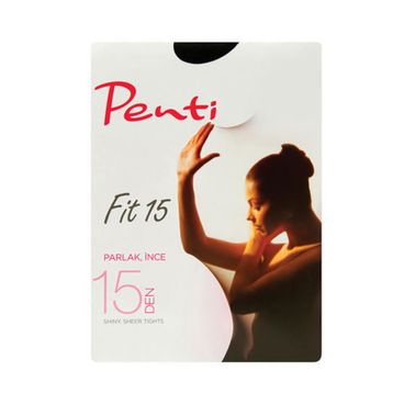 Penti Fit 15 Siyah Külotlu Çorap
