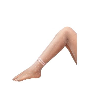 Penti PCDP608G19IY-70 Kız Çocuk Kırmızı Pretty Cross Külotlu Çorap