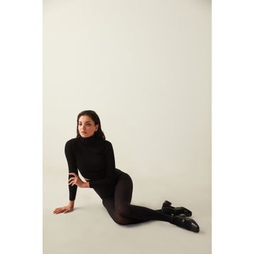 Penti S Siyah Micro 80 Külotlu Çorap