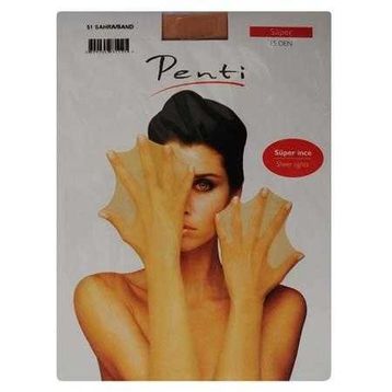 Penti Süper 15 Den 51 No 3 Sahra Açık Ten Külotlu Çorap
