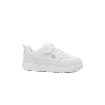 PEPINO 1302-F Beyaz Unisex Çocuk Spor Ayakkabı