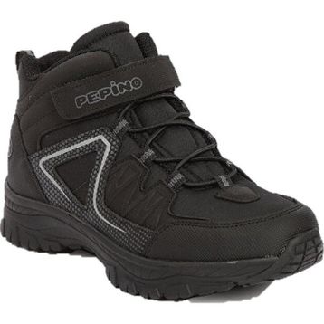 PEPİNO 1356 Su İtici Siyah Unisex Çocuk Outdoor Trekkıng Bot
