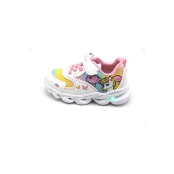 PEPİNO PY24 1373 Beyaz Pembe Kız Çocuk Günlük Ayakkabı