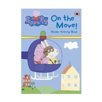 Peppa Pig On The Move Sticker Activity Book