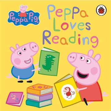 Peppa Pig: Peppa Loves Reading - Ladybird