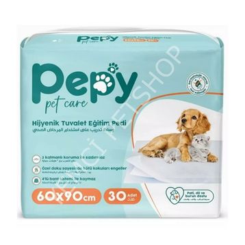 Pepy 60x90cm 30 Evcil Hayvan Tuvalet Eğitim Pedi