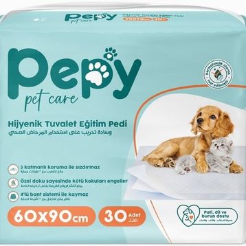 Pepy 60x90cm 30 Evcil Hayvan Tuvalet Eğitim Pedi