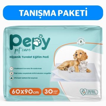 Pepy Pet Care 30 Adet Hijyenik Tuvalet Eğitim Pedi
