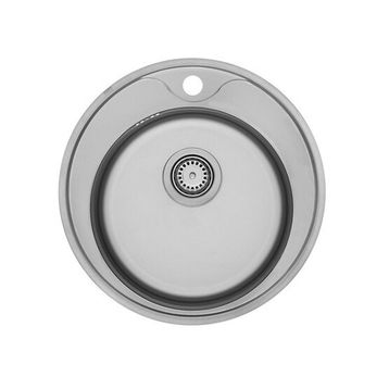 Pera Centr Oval F6 Çelik Eviye