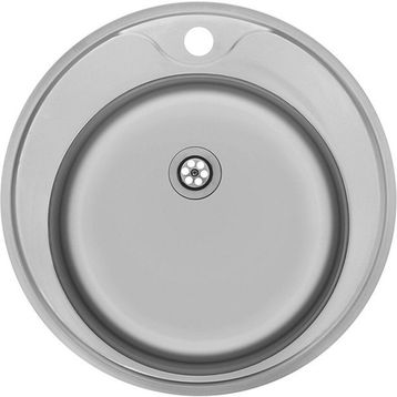 Pera Centr Oval F6 Çelik Eviye