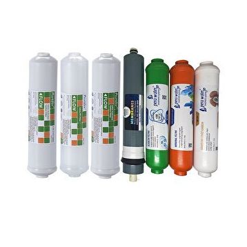 Pera Water Kapalı Kasa Su Arıtma Cihazlarına Uyumlu Platinium Mebranlı Alkali Mineral 7'li Set
